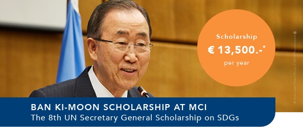 Ban Ki-moon Scholarship Austria MCI